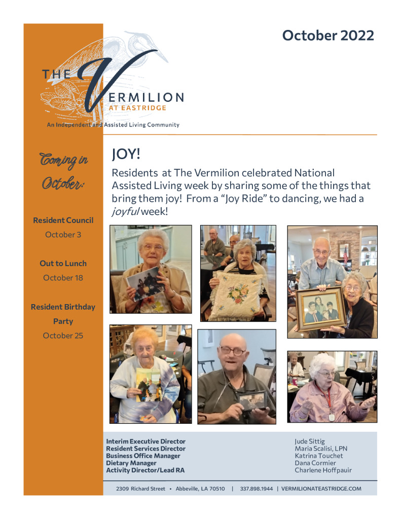 thumbnail of The Vermillion September 2022 Newsletter